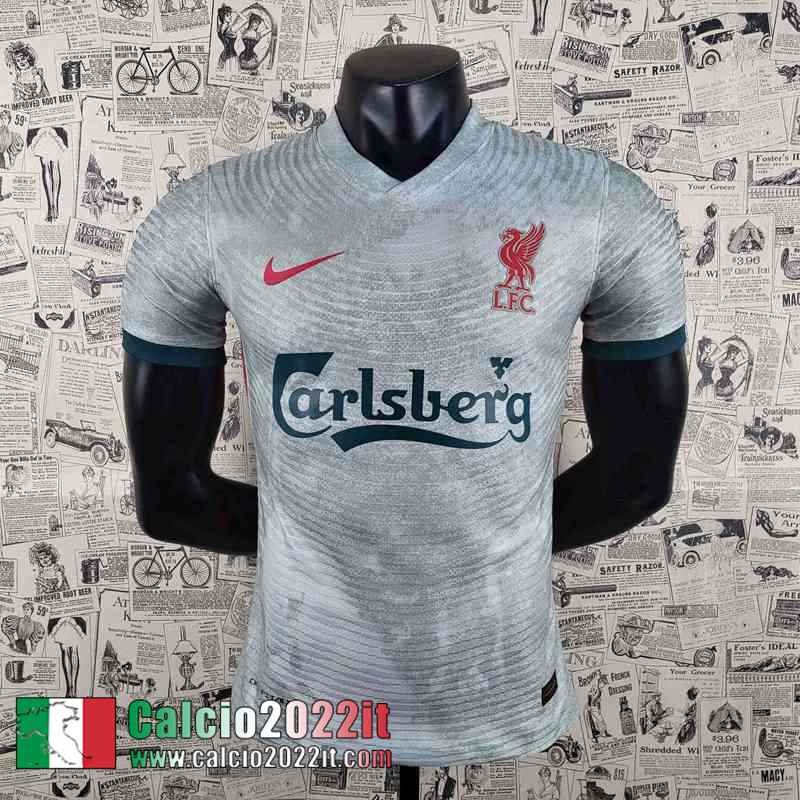 Liverpool T-Shirt Grigio Uomo 2022 2023 PL360