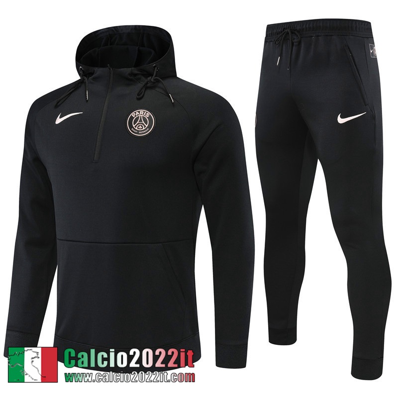PSG Felpa Sportswear Nero Uomo 2021 2022 SW27
