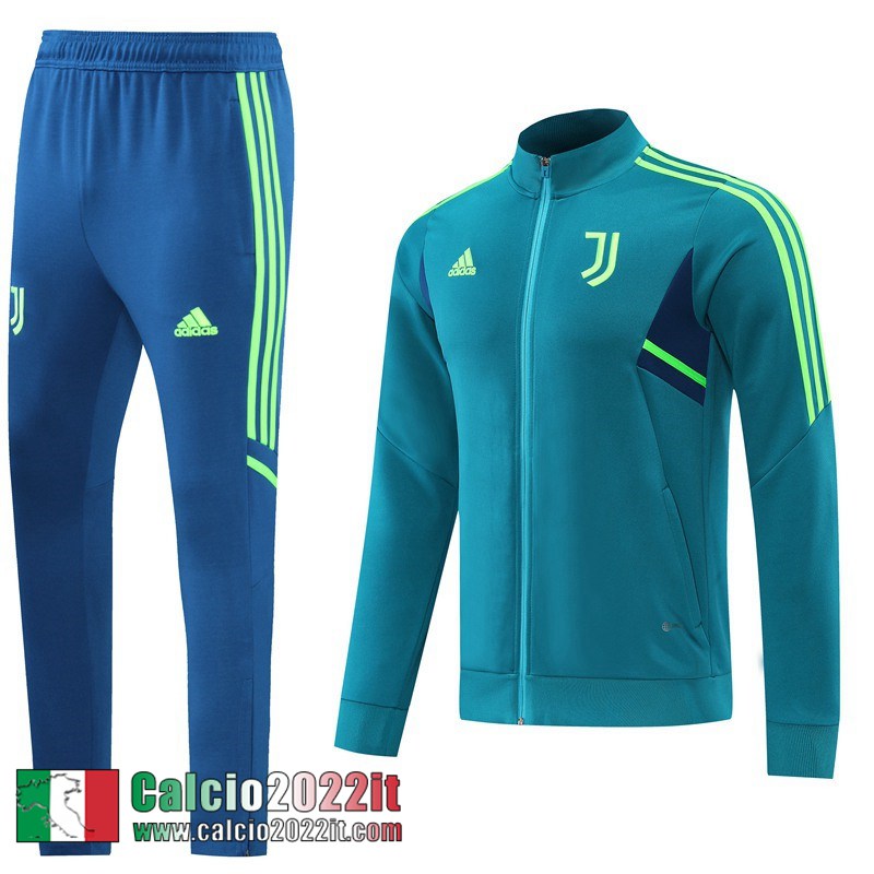 Juventus Full Zip Giacca verde Uomo 2022 2023 JK446