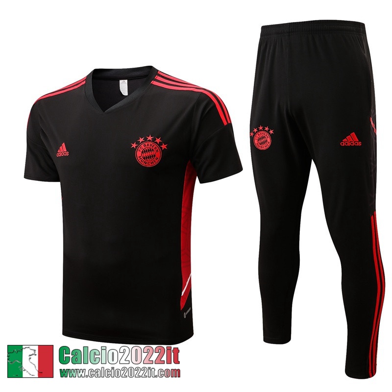 Bayern Monaco T-Shirt Nero Uomo 2022 2023 PL525
