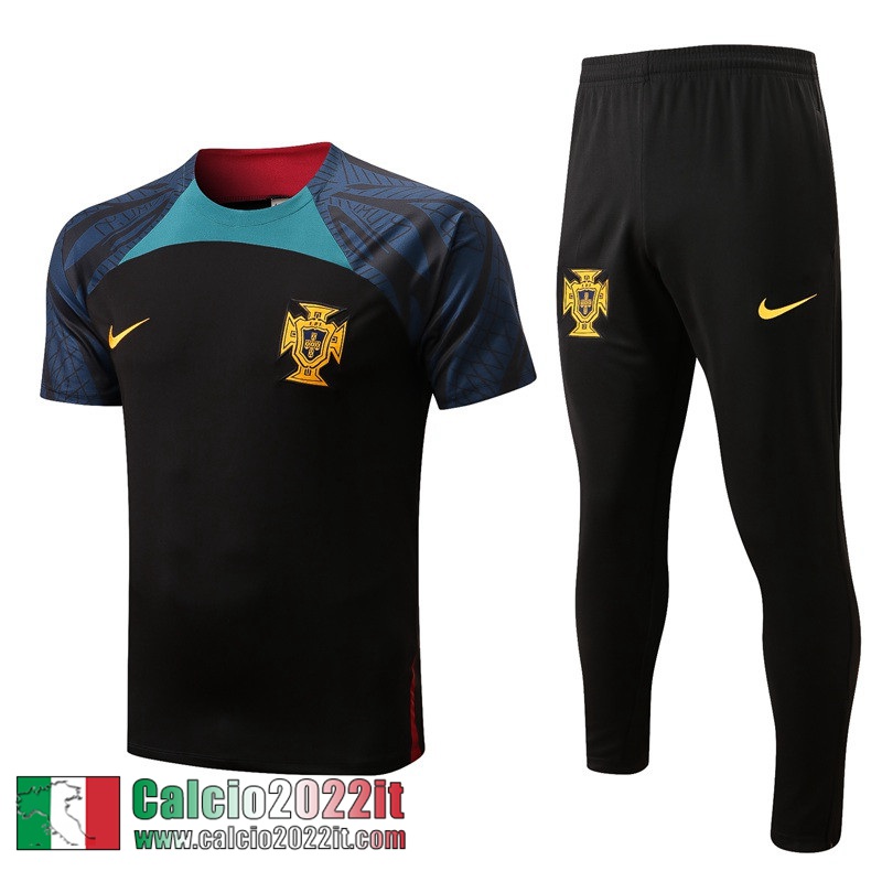 Portogallo T-Shirt Nero Uomo 2022 2023 PL531