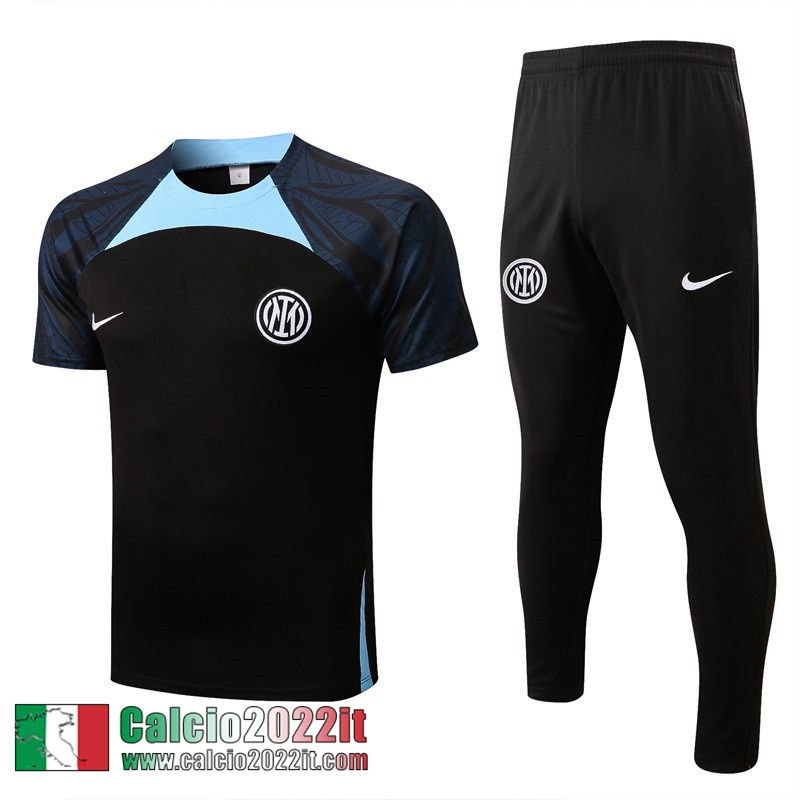 Inter Milan T-Shirt Nero Uomo 2022 2023 PL543