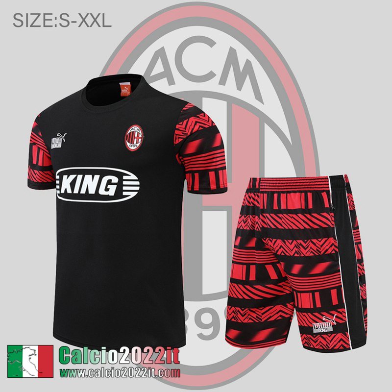 AC Milan T-Shirt Nero Uomo 2022 2023 PL586