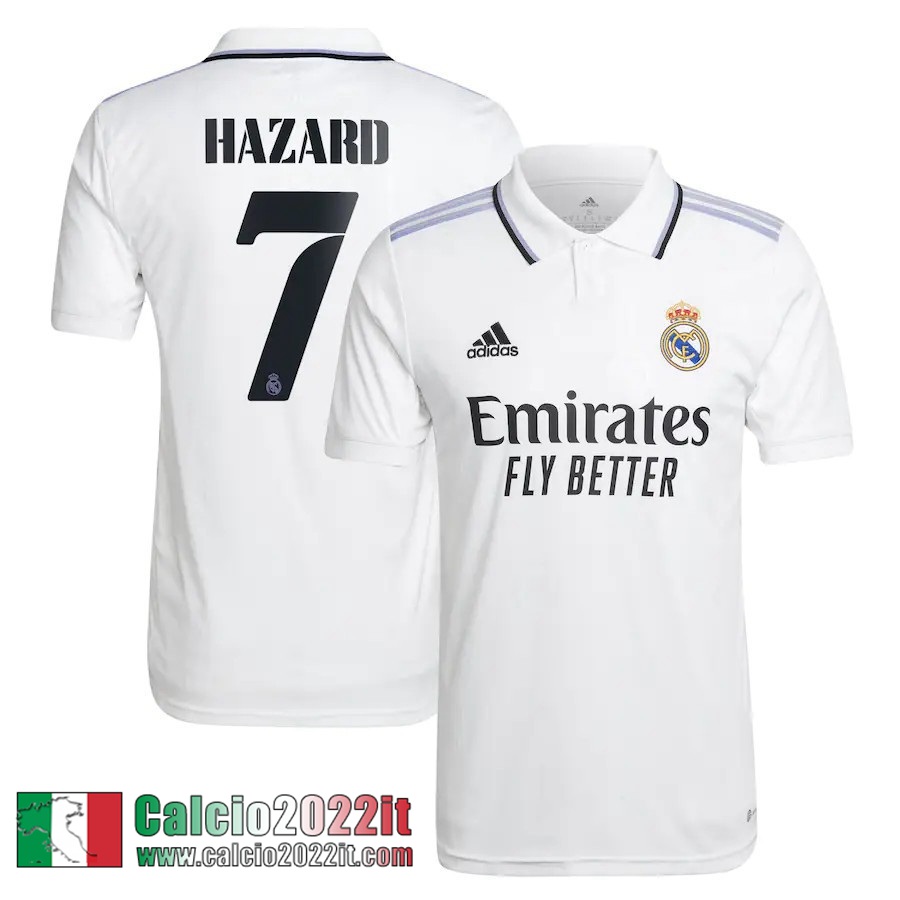 Real Madrid Maglia Calcio Prima Uomo 2022 2023 Hazard 7