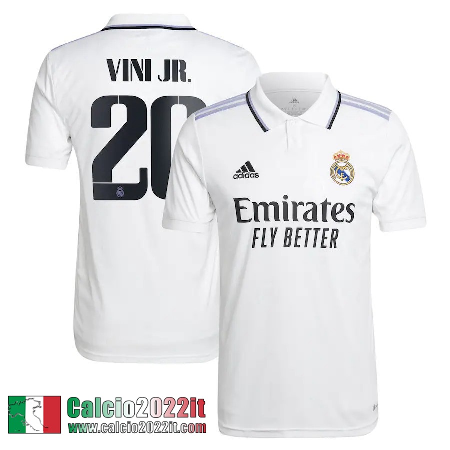 Real Madrid Maglia Calcio Prima Uomo 2022 2023 Vini Jr. 20