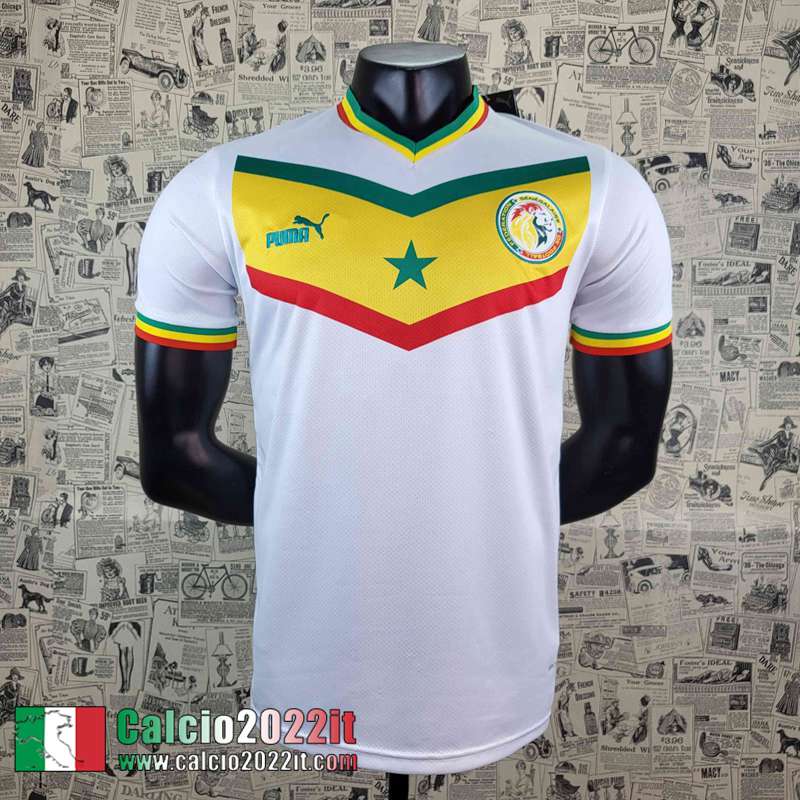 Senegal Maglia Calcio Coppa del Mondo Bianco Uomo 2022 AG70