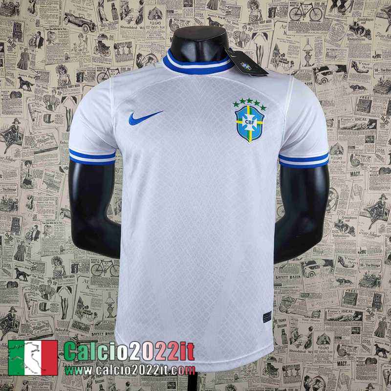 Brasile Maglia Calcio Bianco Uomo 2022 2023 AG86