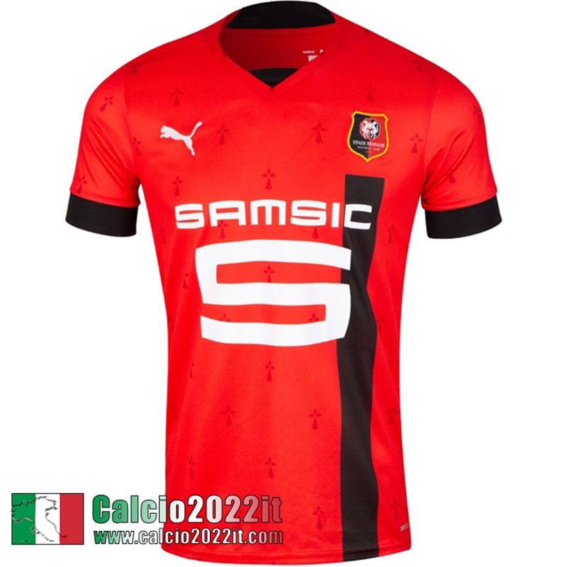 Rennais Maglia Calcio Prima Uomo 2022 2023