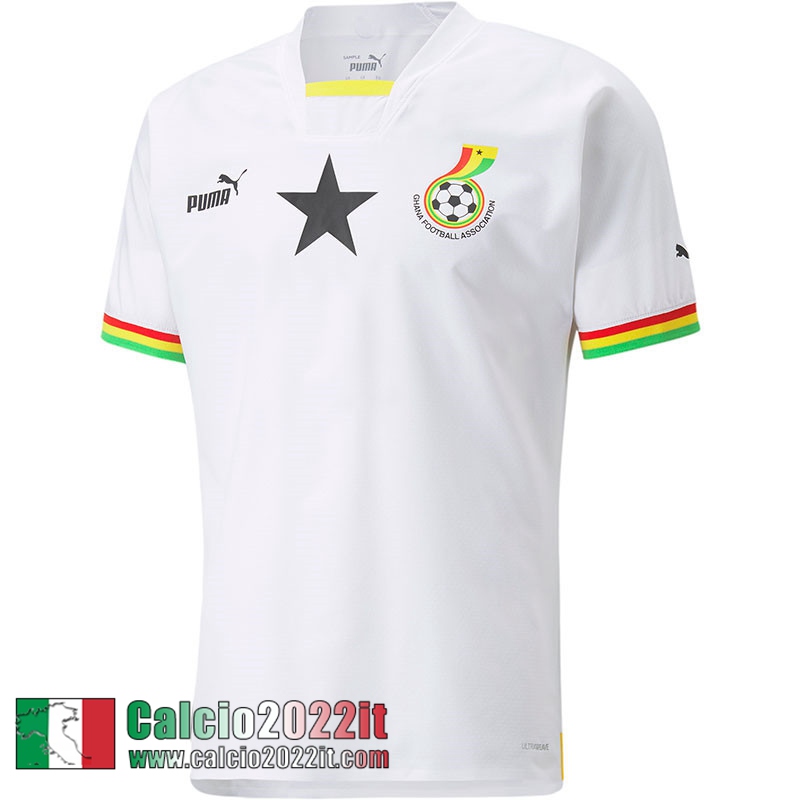 Ghana Maglia Calcio Prima Uomo Coppa del Mondo 2022