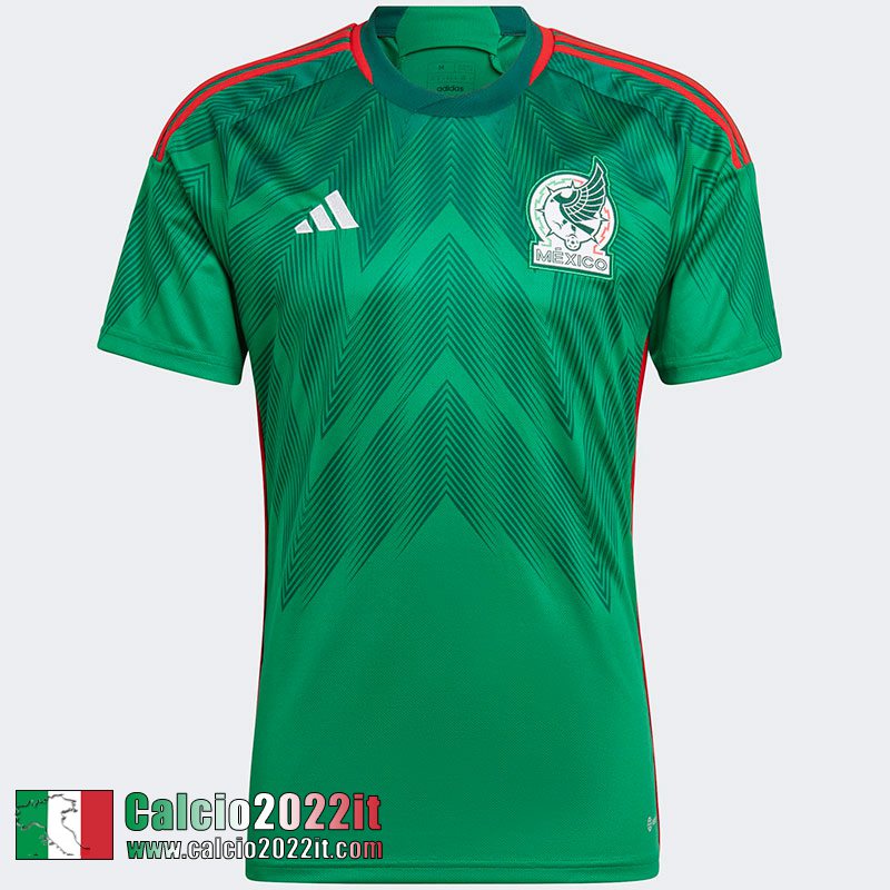 Messico Maglia Calcio Prima Uomo World Cup 2022