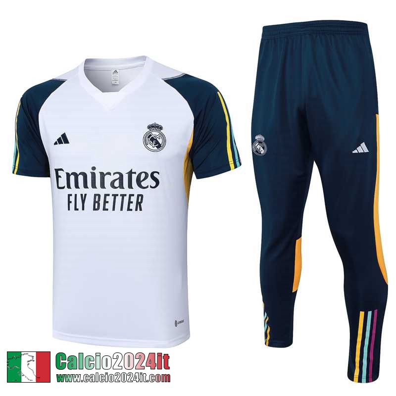 Real Madrid Tute Calcio T Shirt Uomo 2023 2024 A177