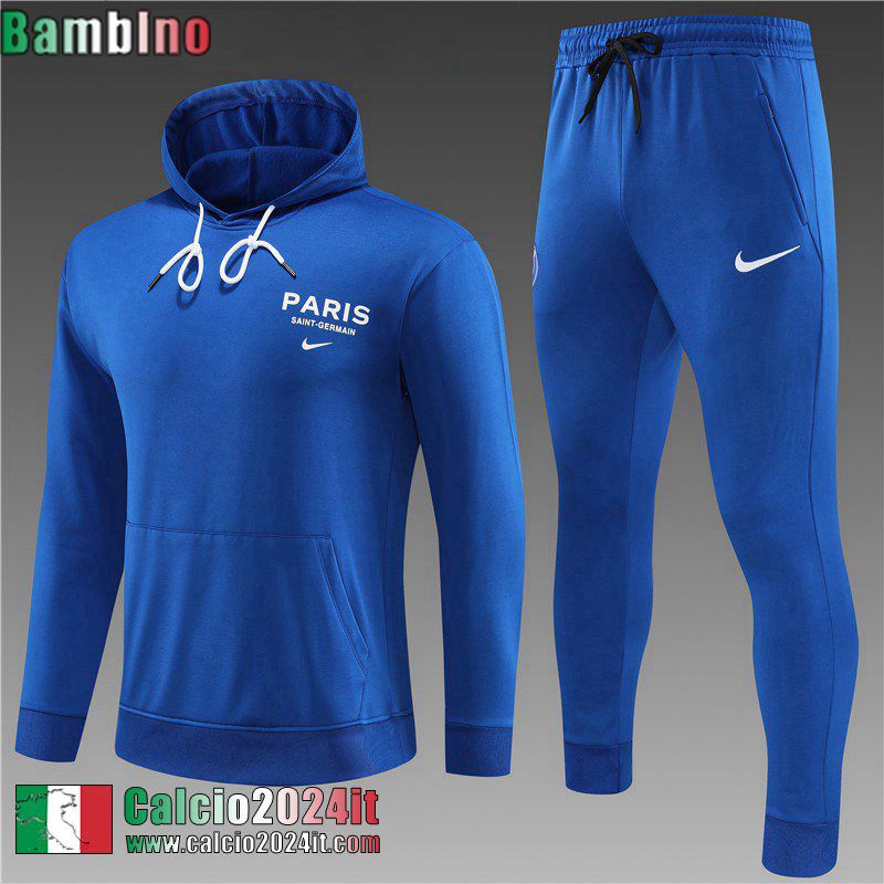 PSG Felpa Sportswear blu Bambini 2023 2024 TK551