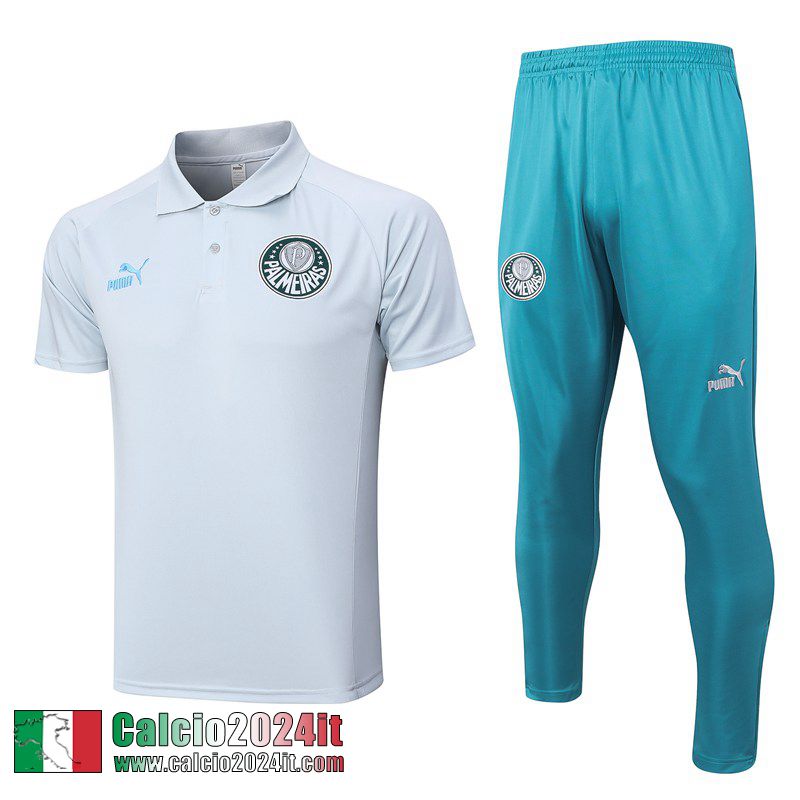 Palmeiras Polo Shirts Bianco Uomo 2023 2024 PL666