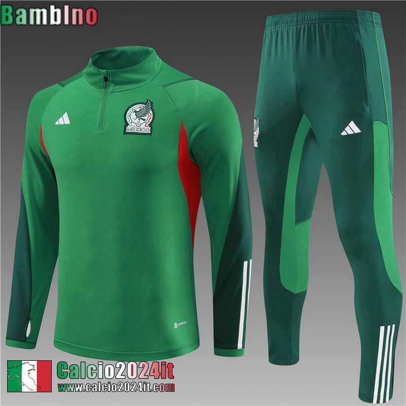 Messico Tute Calcio Verde Bambini 2023 2024 TK599