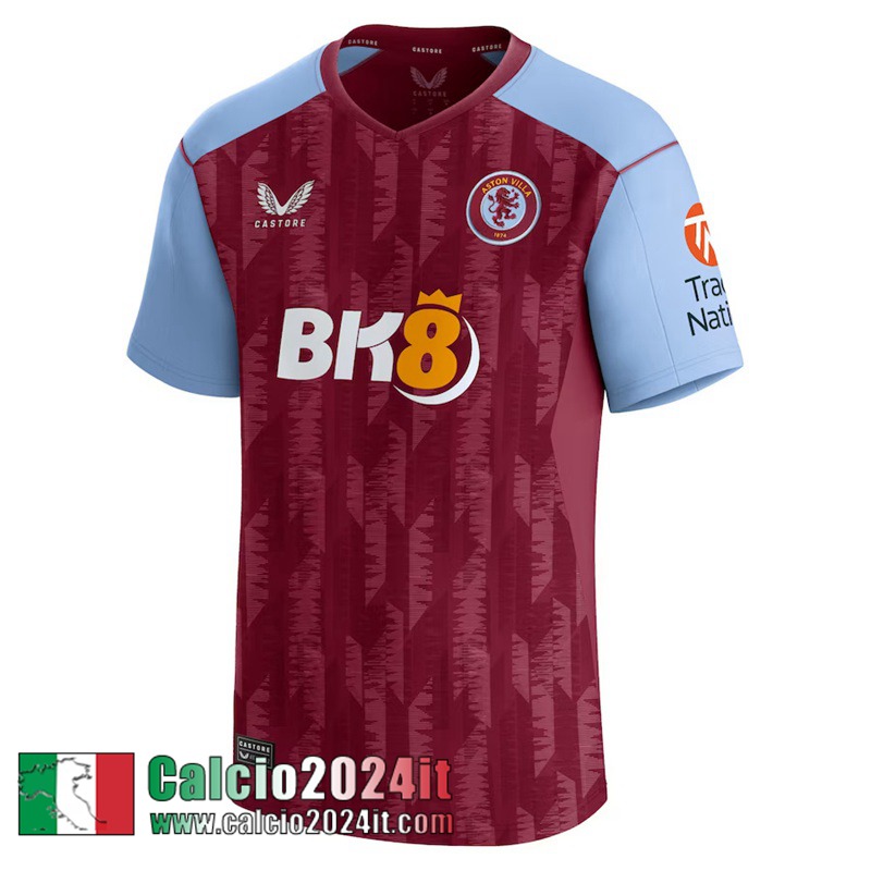Aston Villa Maglia Calcio Prima Uomo 2023 2024