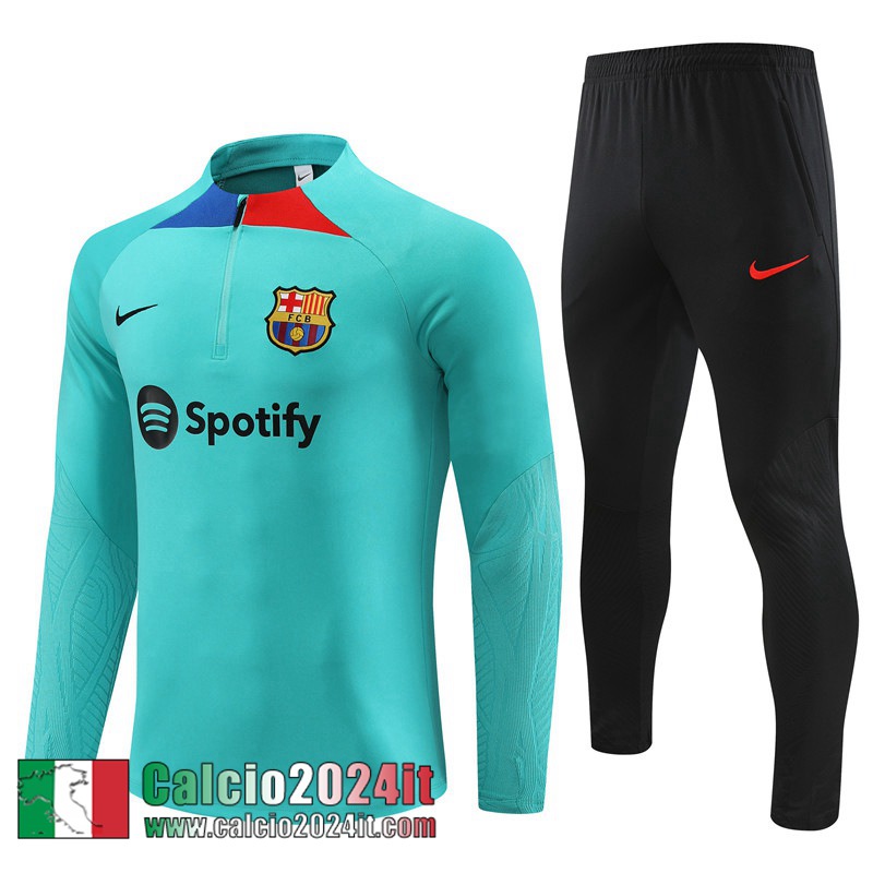 Barcellona Tute Calcio verde chiaro Uomo 2023 2024 TG841