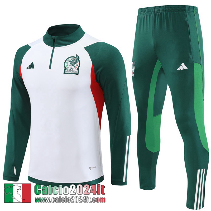 Messico Tute Calcio Bianco Uomo 2023 2024 TG822